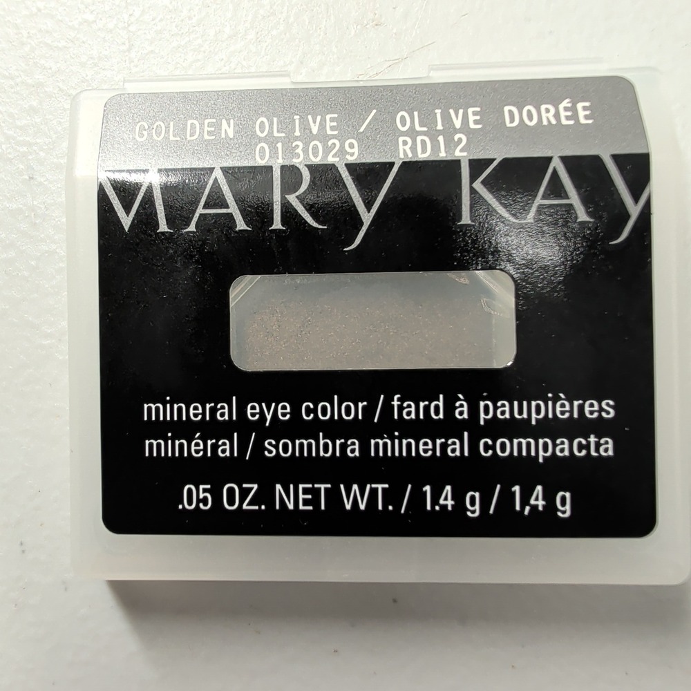 Mary Kay Mineral Eye Color Golden Olive 013029 RD12 Shimmer Eye Shadow .05 oz